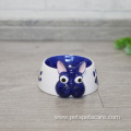 Customizable Logo Anti Slip Ceramic Pet Dog Bowl